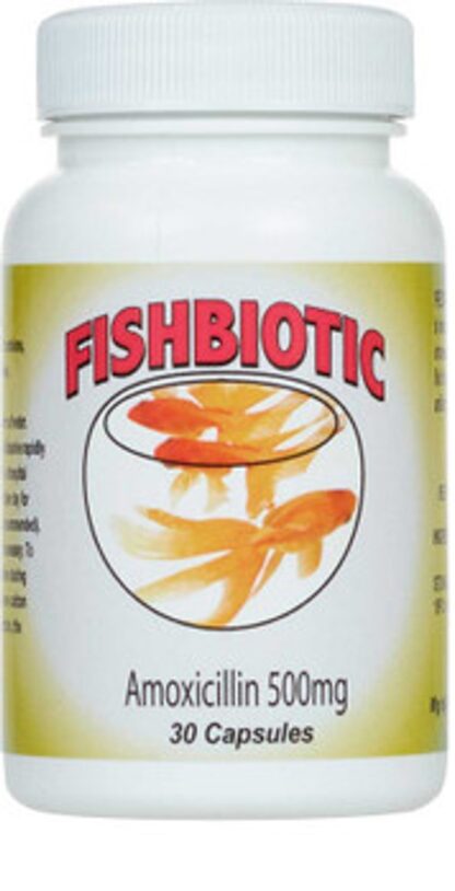 Fishbiotic Amoxicillin - 500mg 100 Capsules