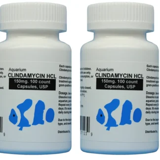 Aquarium Clindamycin 150mg 100 Capsules - 2 Pack
